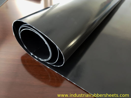 NBR Rubber Sheet Black Color Insert 1 PLY Fabric