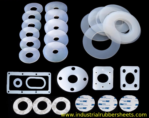 Vlotte van het de Rubberwasmachinessilicone van het Oppervlaktesilicone Rubber de Bal Doorzichtige Kleur