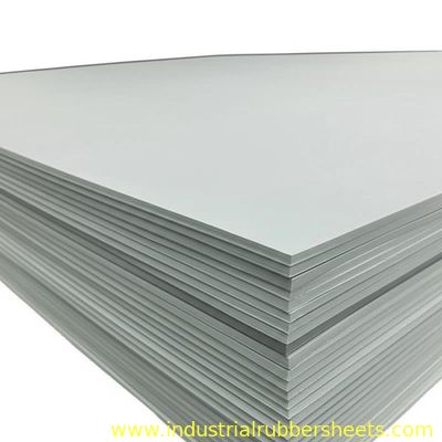 Non-Toxic Colorful Industrial Rubber Sheet with 1.0 mm - 100 mm Thickness and Tensile Strength 2-12Mpa