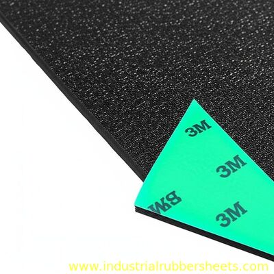 Close Cell Silicone Sponge Rubber Sheet with 3M Adhesive Backing for High Temperature Resistance