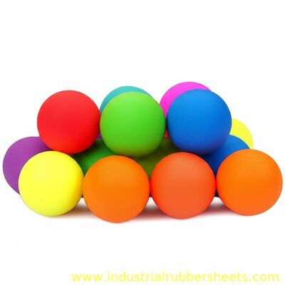 Custom Color Silicone Ball and Rubber Ball with 40-80 Shore A Hardness and High Temperature Resistance