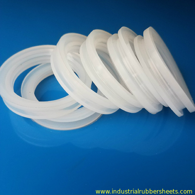 Custom Silicone Rubber Washer 1mm Thickness Food Grade FDA Compliant