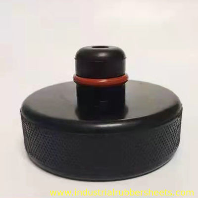 Custom OEM Black Silicone Rubber Bumper Pad voor schokabsorptie Auto Jack Protector