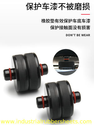 Antiseismische schokabsorptie Autobumper Rubber Pad voor Jack met aanpasbare grootte