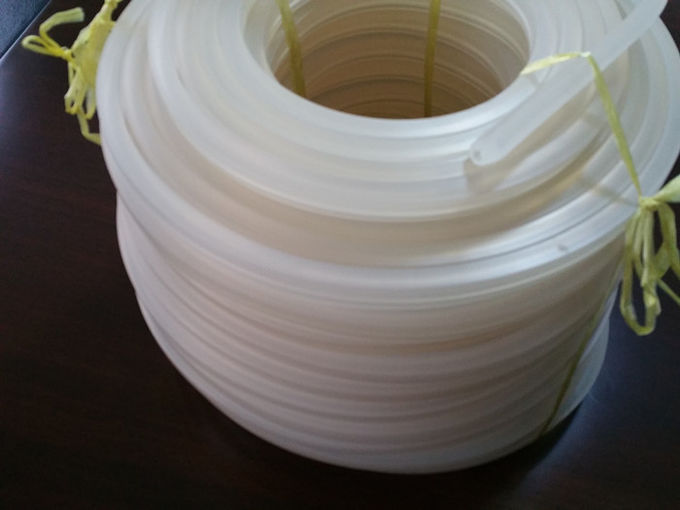 Bruine het Voedselrang van de Siliconestreep/Silicone Rubberkoord zonder Geursterkte Met grote trekspanning