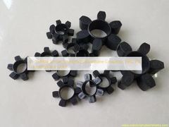 8 - 55Mpa Treksterkte Polyurethaan Koppeling, HRC PU Koppeling, Zwarte Kleur