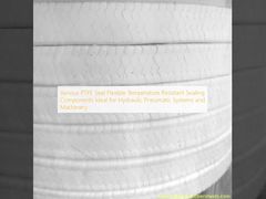 Verscheidene PTFE-dichtingen Flexible Temperatuurbestendige afdichtingscomponenten Ideaal voor hydraulische pneumatische systemen en machines