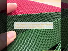 1 de Transportband Materiële Industrieel van vouw Groene Pvc voor Tabak het Maken