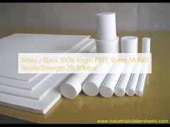 Wit/Zwart 100% maagdelijk PTFE-plaat 3A3001 Treksterkte 20-30Mpa