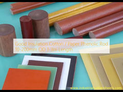 Goede isolatie katoen / papier fenolstaaf 10-200mm buitendiameter 1-3m lengte