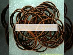 TC / SC Siliconenrubber ringen Pu O-ringen voor industriële oliekeerringen