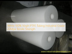 Wit 100% Virgin PTFE Slang Industrieel Kwaliteit 20Mpa Treksterkte