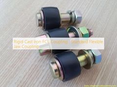 Rigiede FCL koppelingen van gietijzer, standaard flexibele kaakkoppelingen
