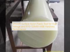 Glanz oppervlak Nylon plastic staaf voor hoge spanning en R110-120M91-M88 hardheid prestaties