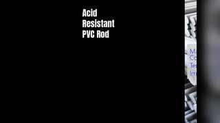 PVC-staaf 10-300 mm zuur-alkalibestendig