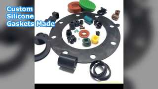 Aangepaste siliconen ringen pakkingen op bestelling gemaakt