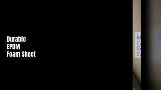 EPDM-schuimplaat Duurzaam weerbestendig