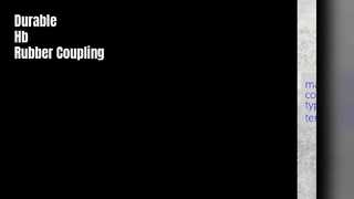 Hb rubberen koppeling 8-12Mpa hoge treksterkte