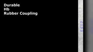 Hb rubberen koppeling voor industriële assen