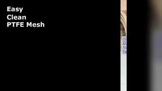 Wit PTFE-gaas 10x10 mm, eenvoudig schoon te maken