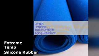 Siliconenrubberplaatrol Extreme Temp