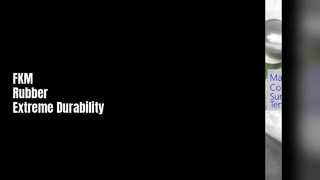 FKM-rubberplaat: 8 MPa treksterkte, 75 Shore A