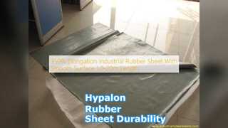 Hypalon-rubberplaat 350 verlenging
