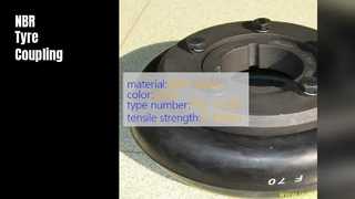 NBR rubberen bandkoppeling F40 F250 hoge treksterkte
