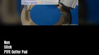 Aangepaste PTFE-snijpad 260C hittebestendig, niet-klevend