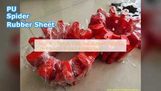 PU-spinrubberplaat Hoge elasticiteit