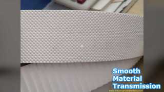 Antistatische PVC-transportband, soepele materiaalstroom