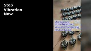 Trillingsschokbevestigingen Eenvoudig te installeren