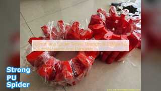 PU-spinsterkte 8-55Mpa Industrieel rubber