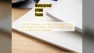 EPDM-schuimplaat waterdicht duurzaam