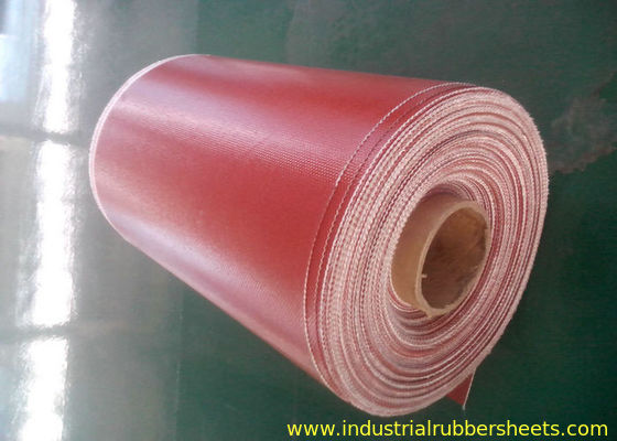 Flame Retardant PTFE Coated Fiberglass Fabric High Temperature Resistant 20-100m Length for Construction