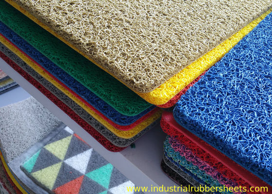 8-15mm Thickness Virgin PVC Coil Mat with Foam Backing for Durable PVC Coil Flooring