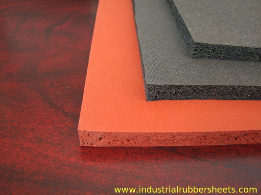 Double Impression Fabric Silicone Sponge Sheet with Heat Insulation and Aging Resistance