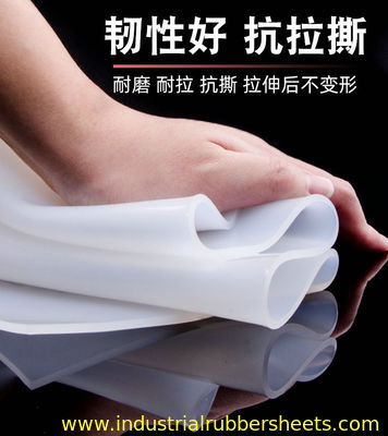 Customizable Heat-Resistant Silicone Rubber Sheet with High Temperature Resistance for Industrial Sealing