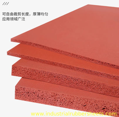 Closed Cell Silicone Sponge Sheet 20-25 Shore A, 0.8-50mm Thickness