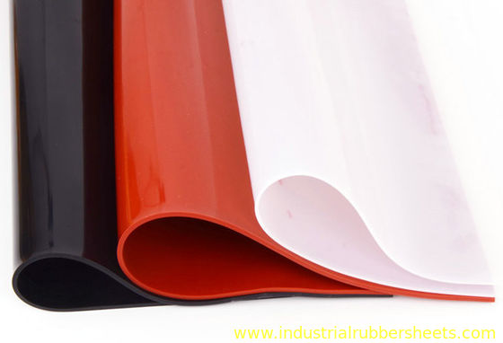 Food Grade Silicone Sheet and Roll with High Tensile Strength 7.5Mpa and Temperature Resistance -60°C to 260°C