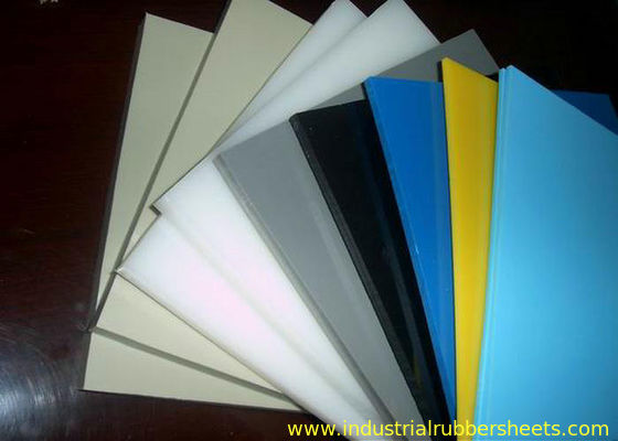 Het Blauwe Gekleurde Plastic Blad van de vlotte of Zandoppervlakte voor Chemische de Industrie Lichte Dichtheid