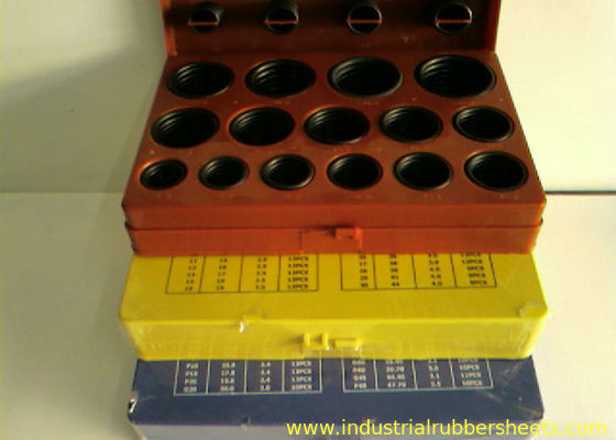 Standaard Maat Siliconen Rubber Ringenset met 70 Shore A Hardheid en Voldoet aan ISO3601, AS568A, DIN3771, JIS B2401