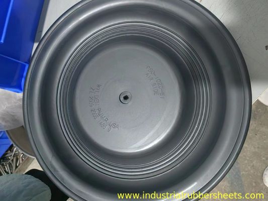 Flexible Industrial Seal Pump Diaphragm with Low Friction Factor (0.04), Customizable Size, and Good Tear Resistance