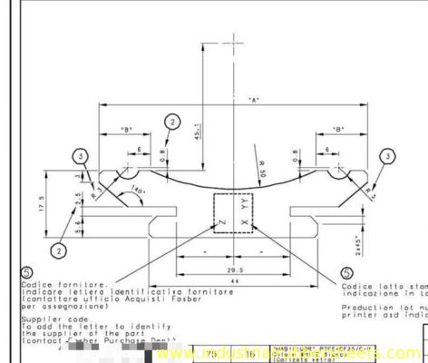 PTFE Glassfiber Cutter Pad 260°C Heat Resistant Custom Size for Corrugated Paper Industry