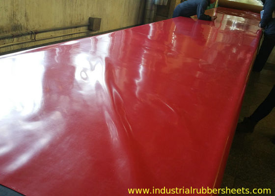 24Mpa, 35Shore A, Rood Gom Rubberblad, Zuiver Natuurrubberblad, het Rubberblad van Paragraaf, Industrieel Rubberblad