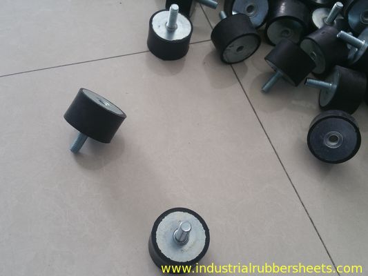B-MF Rubberen Montage Schokdemper met Hardheid 40, 50, 60 Shore A en Gegalvaniseerd Metaal + Rubber voor Industriële Anti-Trillingen