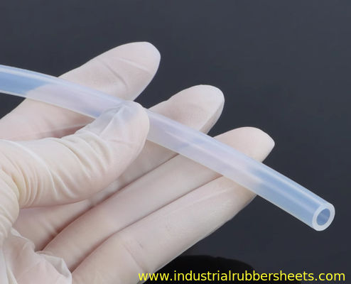 Clear Customizable FDA Compliant Silicone Tube Extrusion for Automotive and Medical Applications