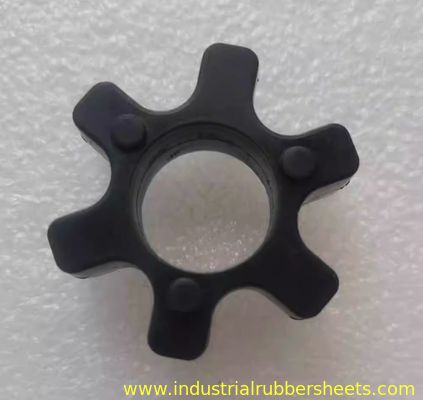 Aanpasbare rubbercouplage voor koppelspin in R82 OD78mm x ID31mm x T18mm in zwart