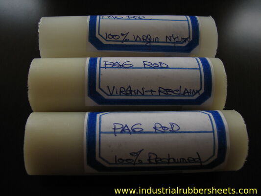 Hoge sterkte nylonstaaf met een treksterkte van 80 MPa, een slagsterkte van 50 KJ/m2 en UV-weerstand voor industrieel gebruik