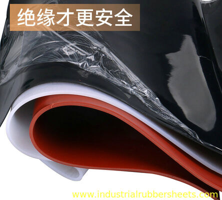 Treksterkte 7.0-12.0Mpa Silicone rubberplaat Industriële kwaliteit Verscheurbaarheid 26-42Nmm Duurzaam flexibel materiaal
